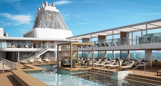 Silver Nova Pooldeck außen
