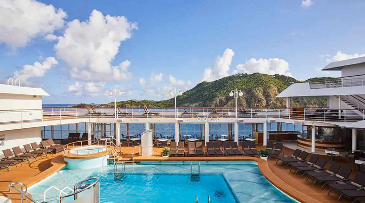 Silver Whisper Aussenpoolbereich