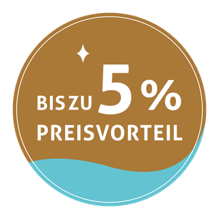 Bis zu 5% Preisvorteil