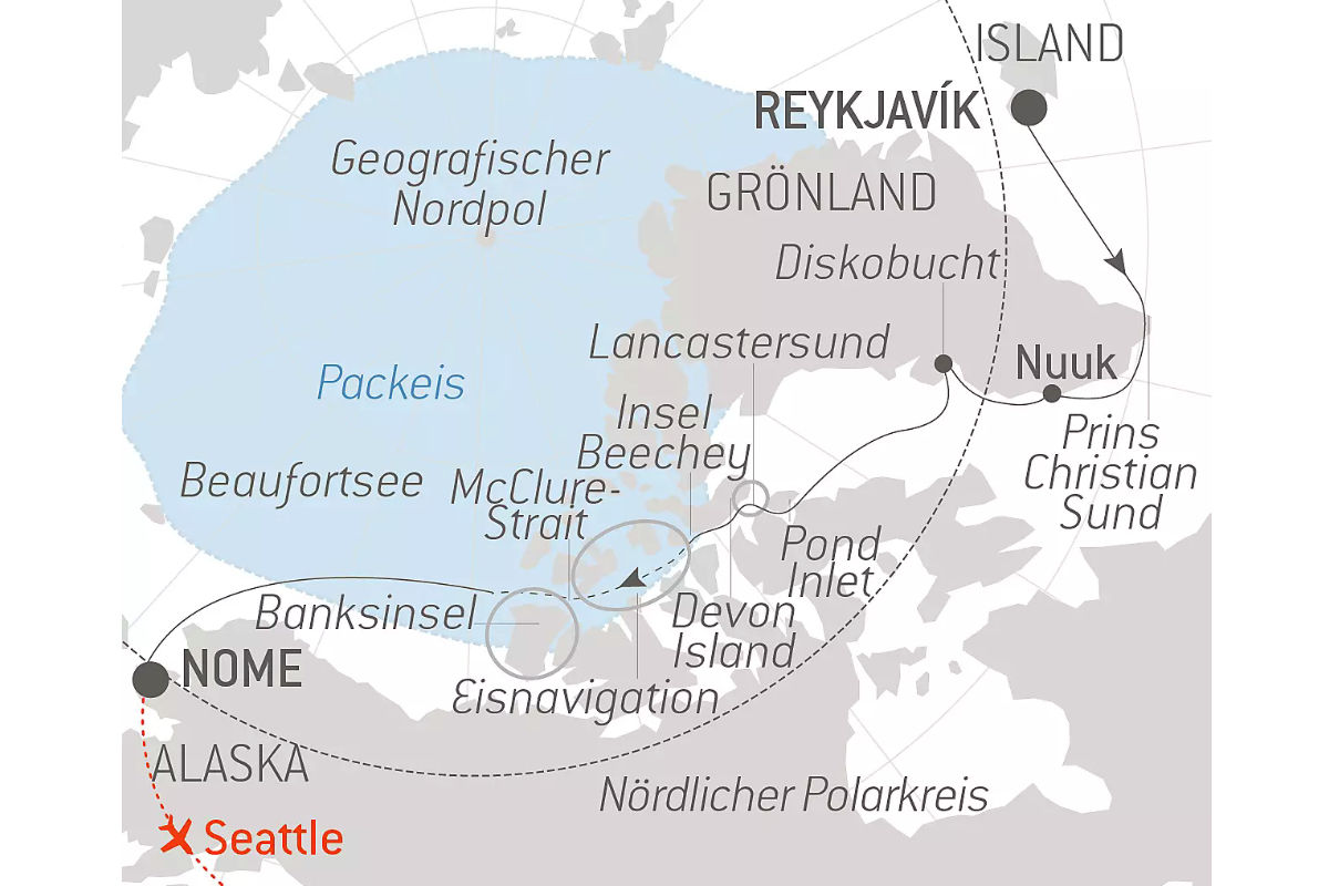 Mit PONANT zur Nordwestpassage