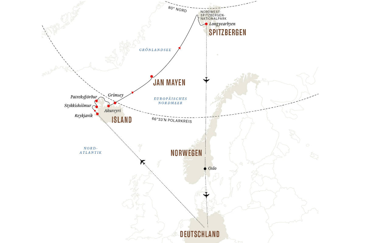 Expedition Spitzbergen und Island