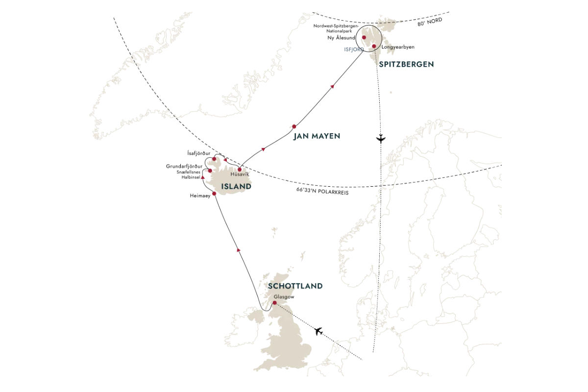 Eine arktische Insel-Expedition