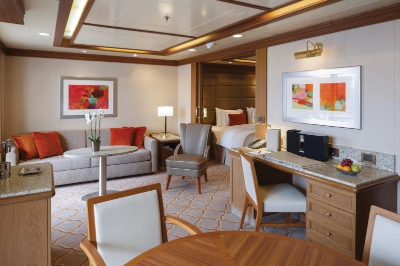Silversea Silver Moon Silver Suite