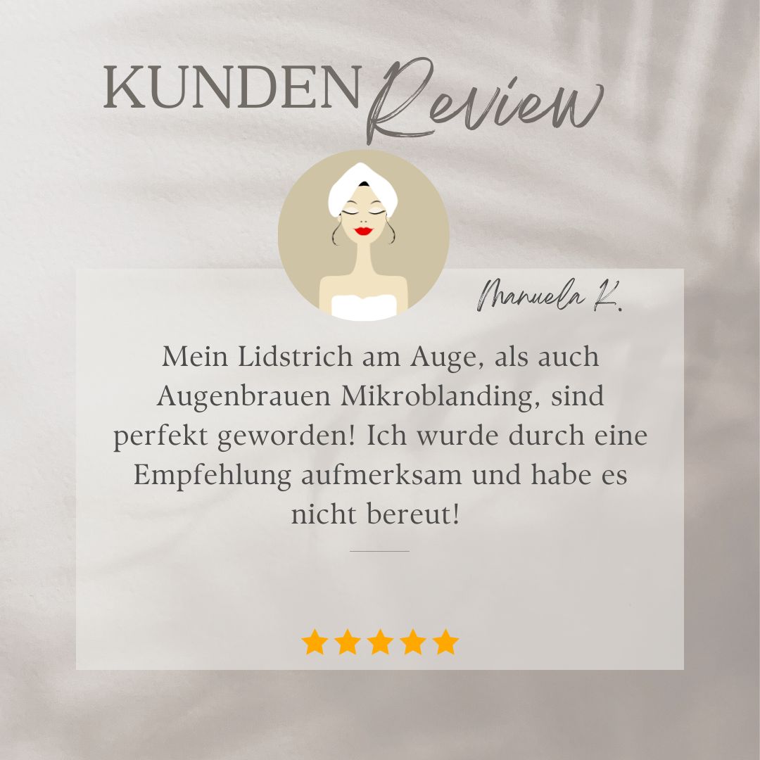 Bewertung Manuela