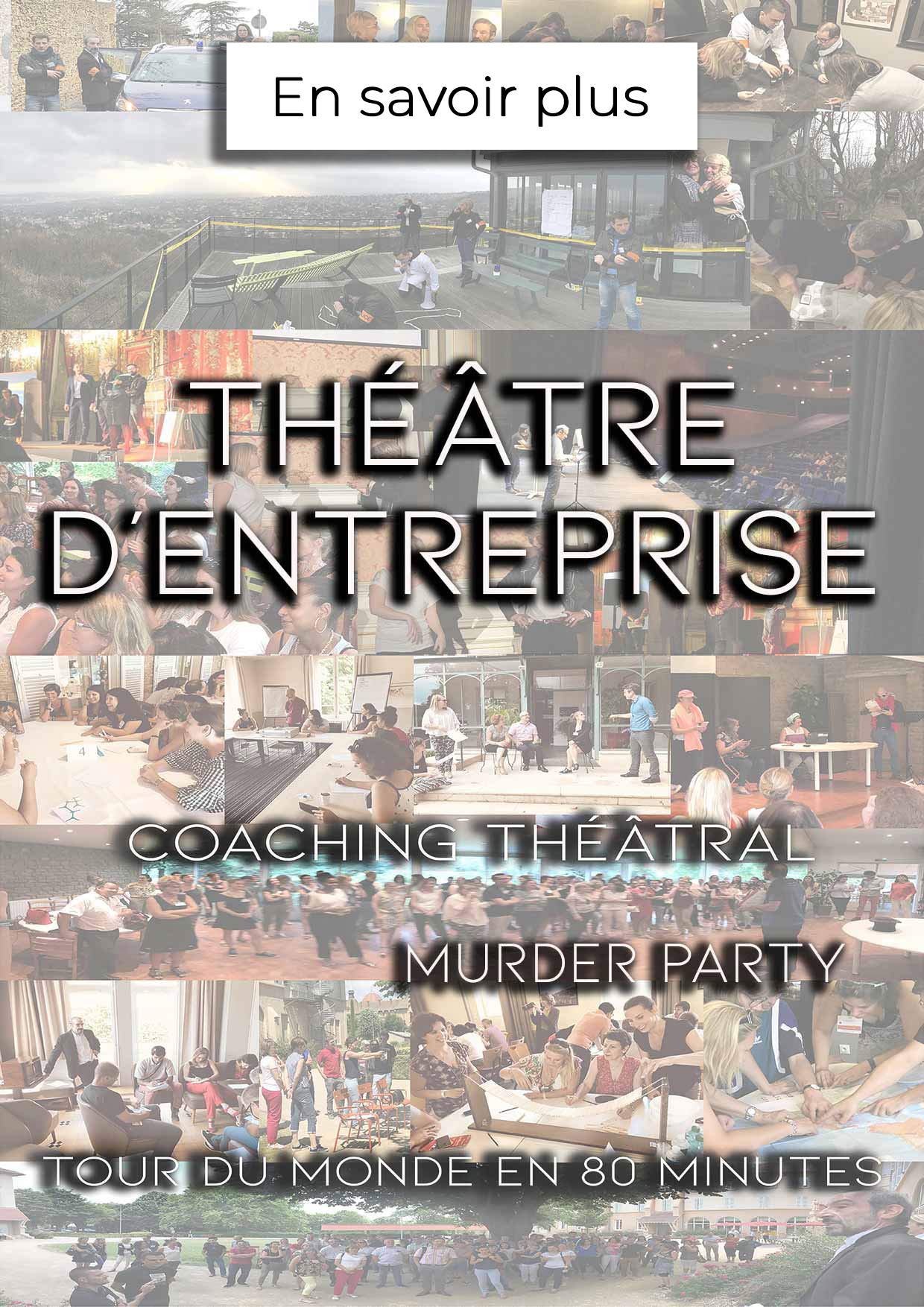 Théâtre en entreprise - Murder Party - Coaching Théâtral