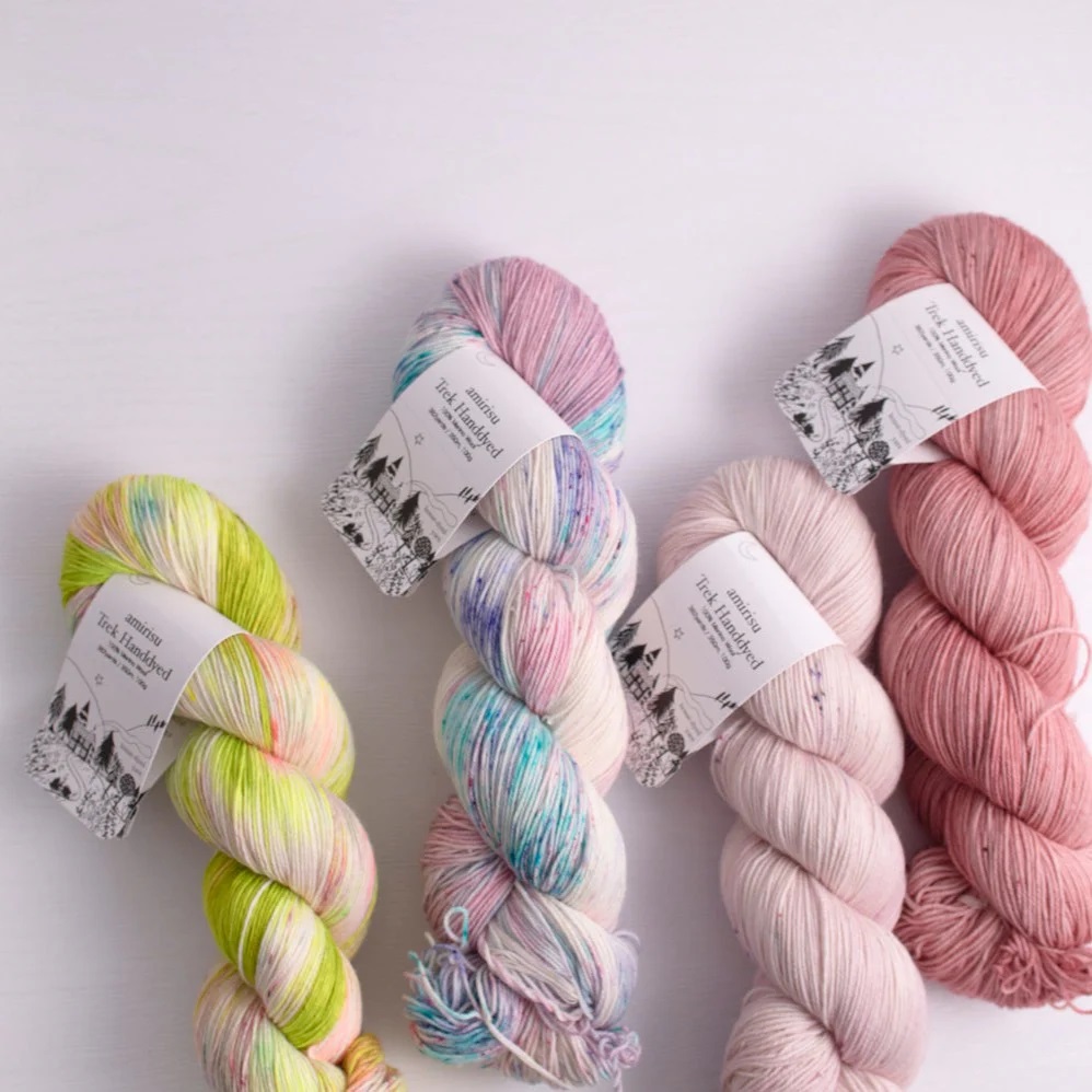 amirisu HANDDYED 星座コレクション - 編み物の あ - knit the fabric