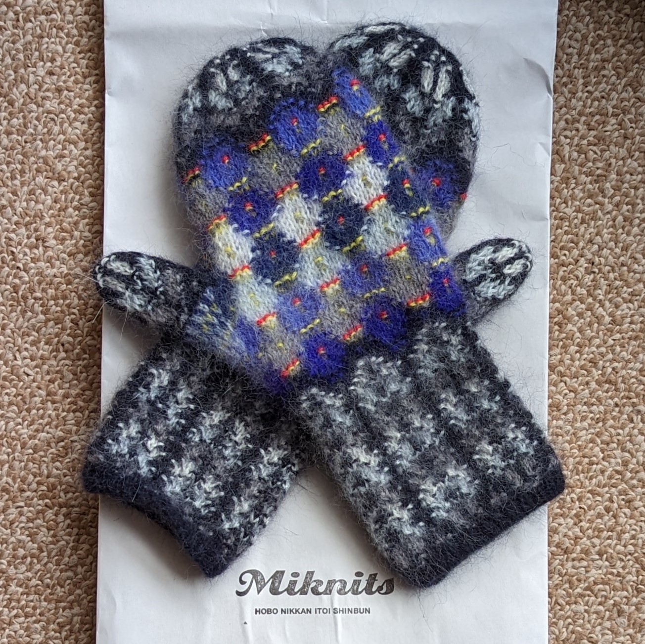 miknits ハリネズミのミトン（キッズ） キット Miknits ミクニッツ