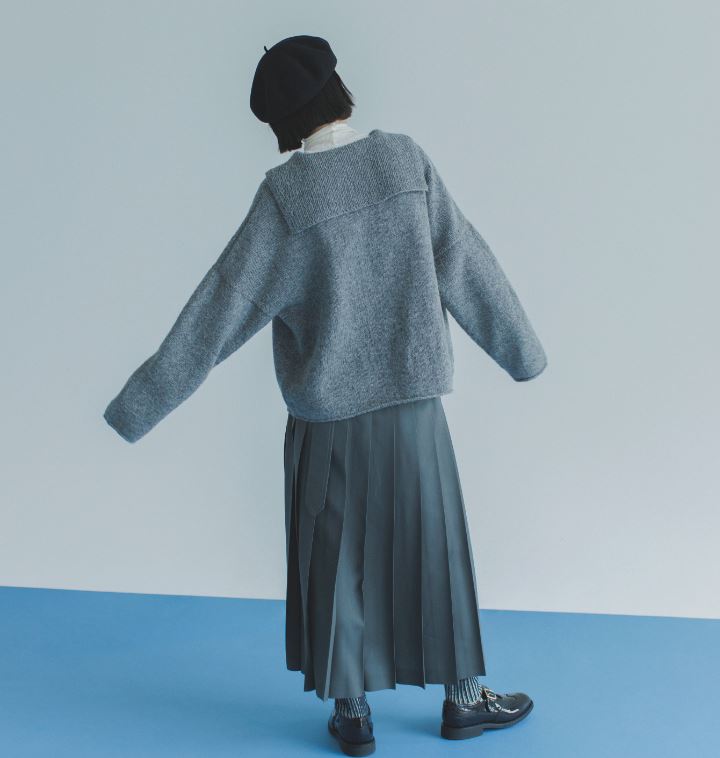 DARUMA セーラーカラープルオーバーキット - 編み物の あ - knit