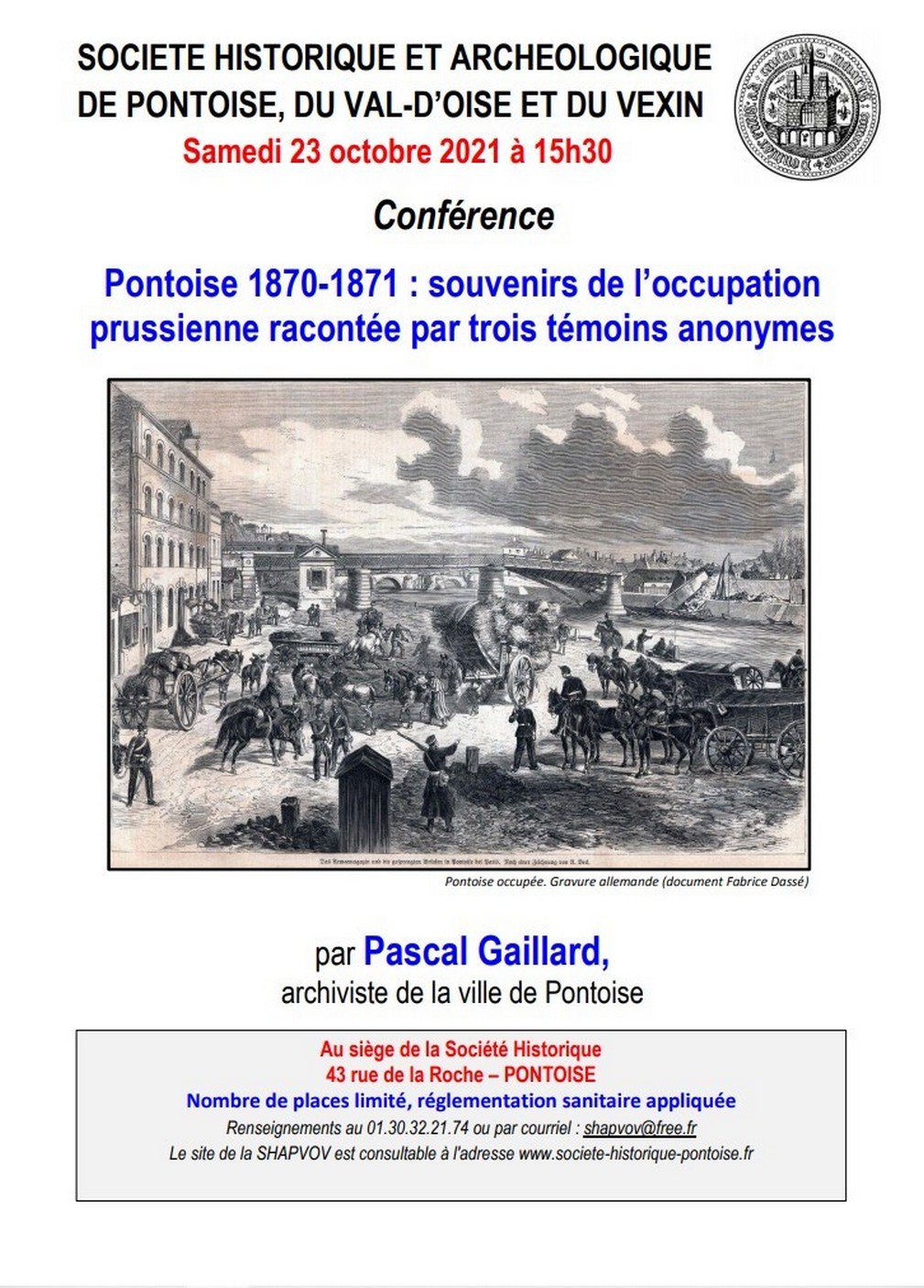 Conferences 2020 Histoire De Pontoise Du Val D Oise Et Du Vexin Conferences 2020 Histoire De Pontoise Du Val D Oise Et Du Vexin