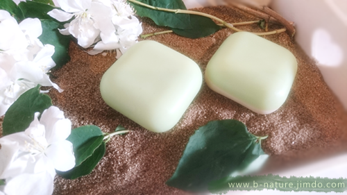 B.nature I Handmade Soap Apple & Lindenblossom