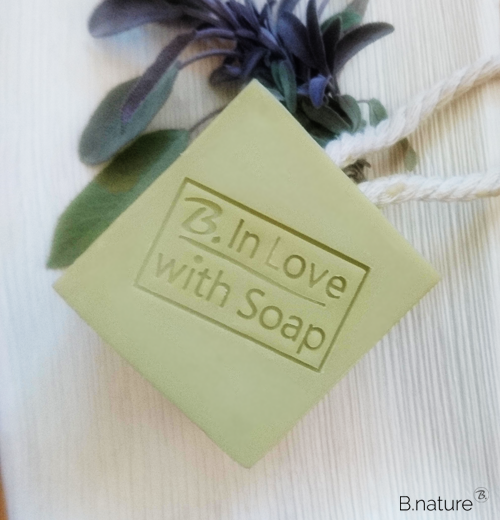 B.nature I Handmade natural herbal soap with salvia and olive oil