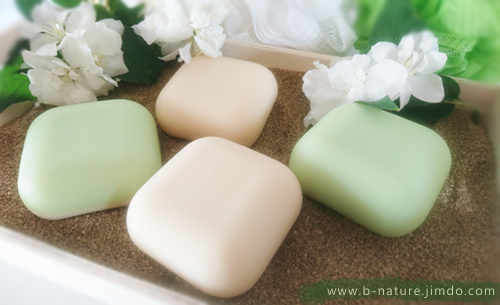 B.nature I Handmade Soap Apple & Lindenblossom