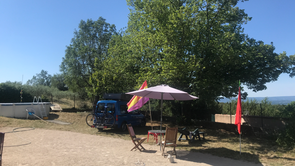 Frühstückstisch ...