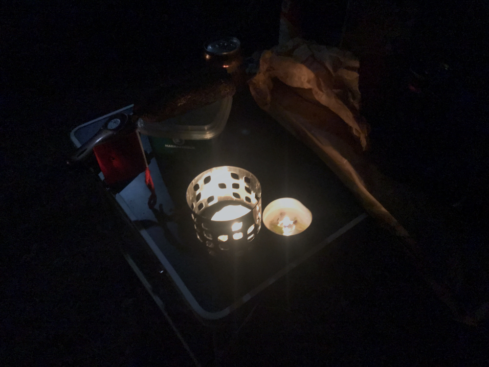 ... und Abendessen.