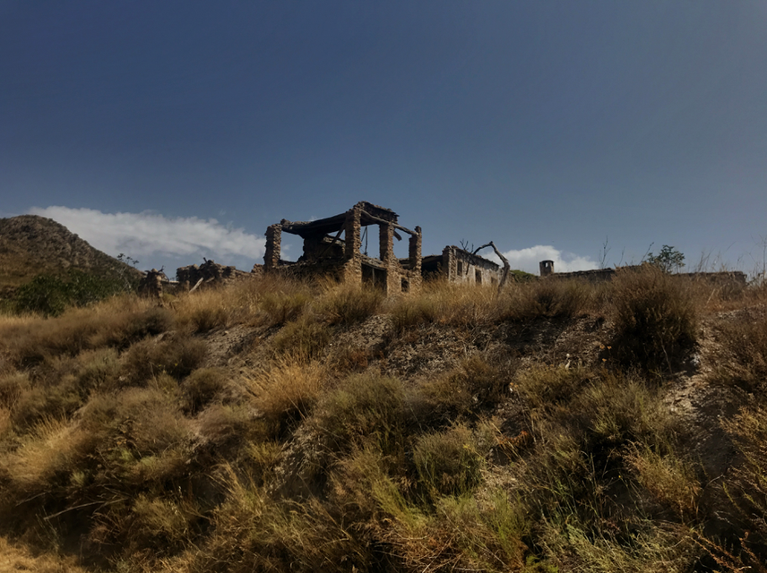 Eine Ruine in der Nähe von Montenegro