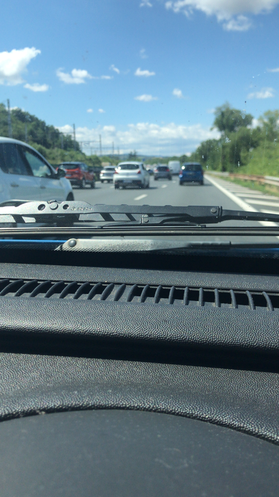 Viel Stau und zähfließender Verkehr! :-(