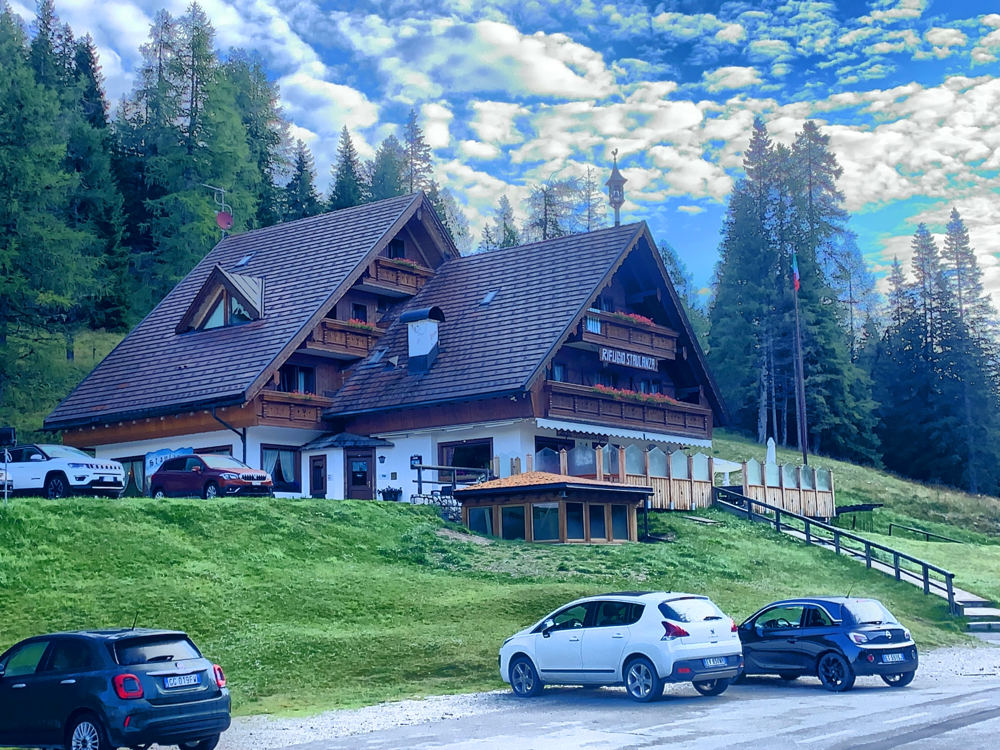Das Rofugio Passo Staulanza