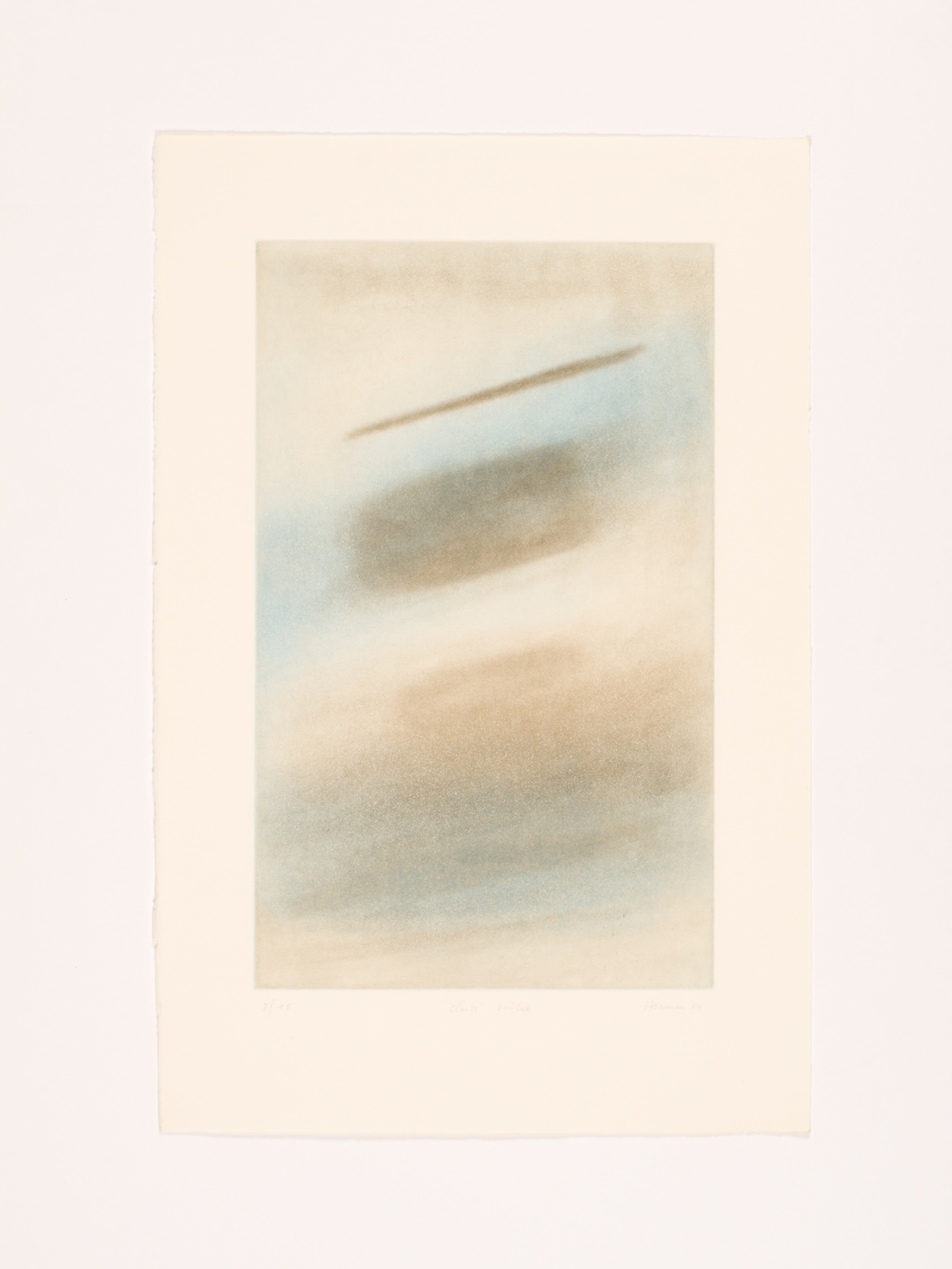 larté voilée  - 1984 - 50 x 33 cm
