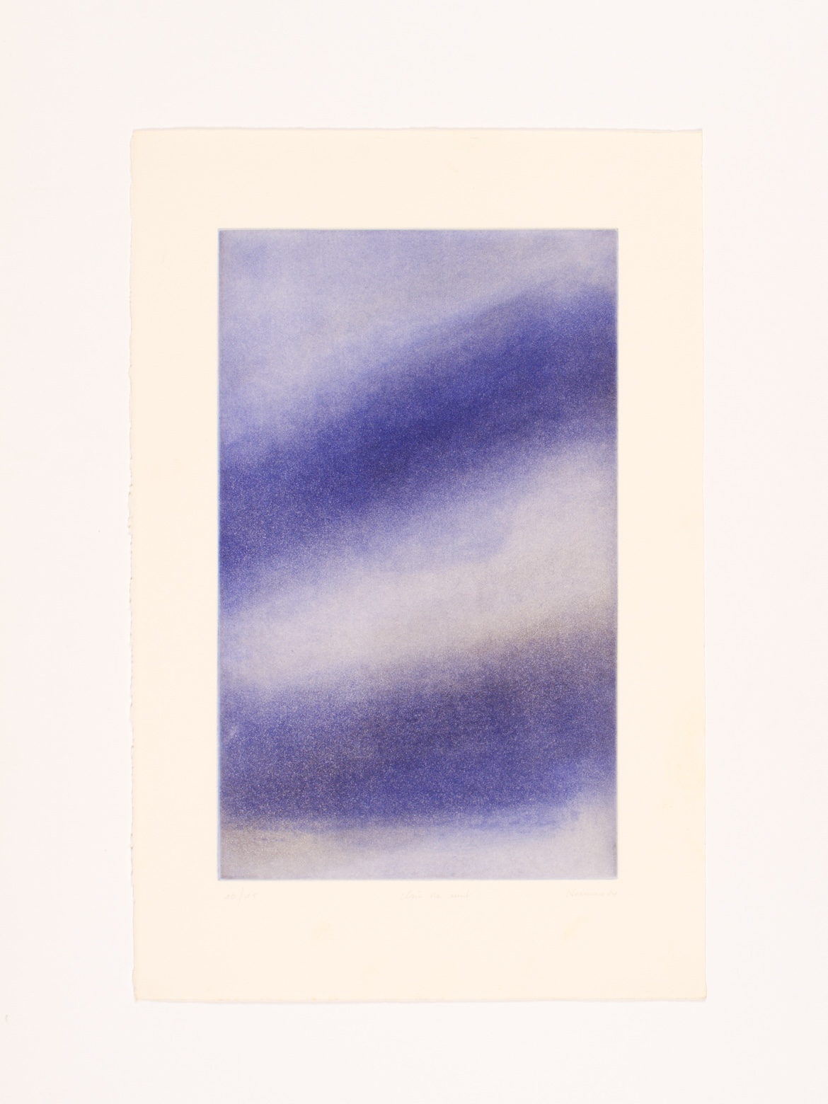 Claire de nuit - 1984 - 50 x 33 cm