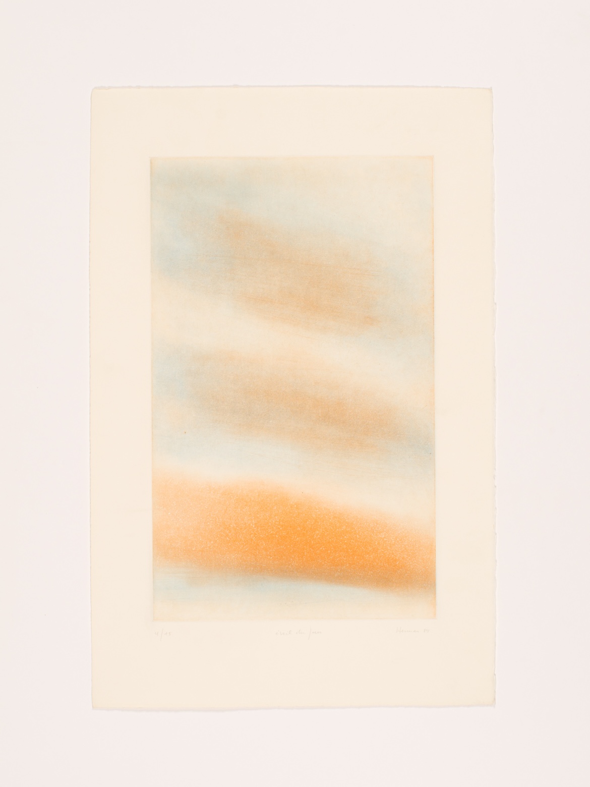 Eveil du jour - 1984 - 50 x 33 cm
