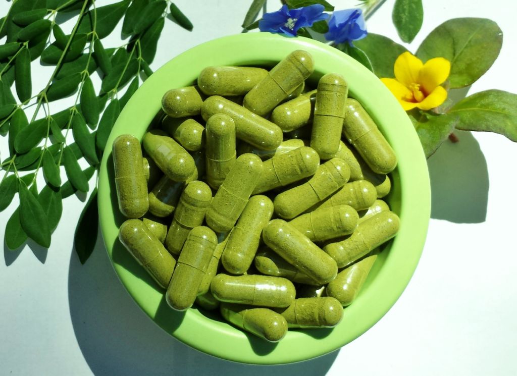 Capsulas de moringa  (100 - 150 y 500 cápsulas)