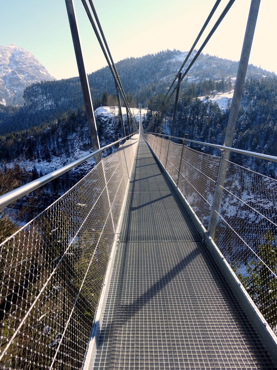 Erste Schritte auf der Highline B179