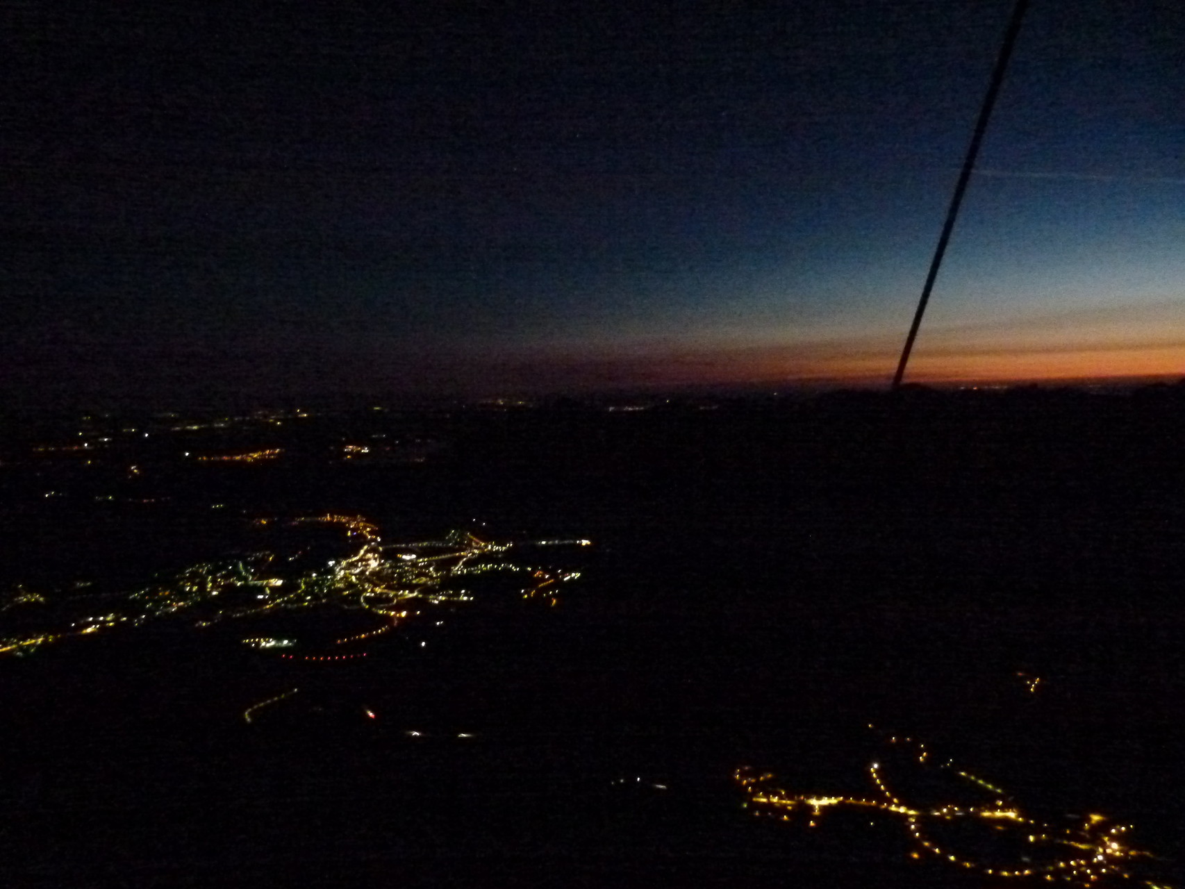 Blick auf Heiterwang und Reutte, 04:00 Uhr