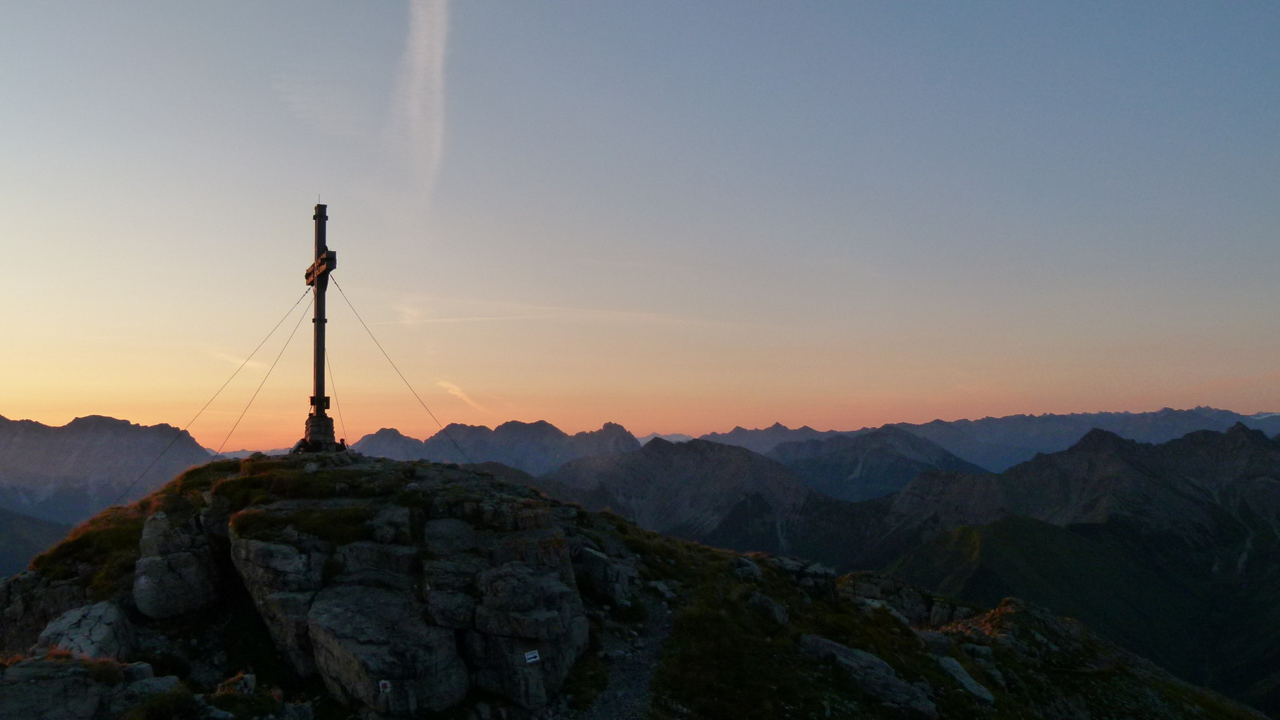 Der weite Blick über die Ausserferner Berge