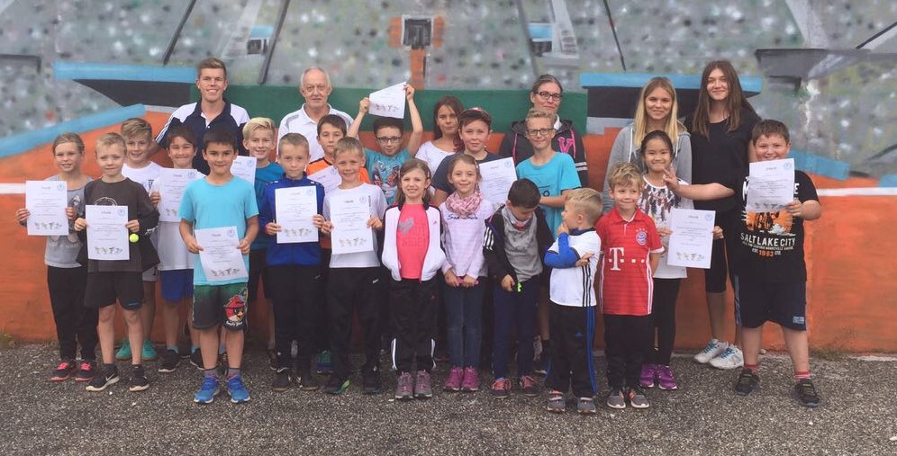 Teilnehmende Kinder des Ferienspaß 2017