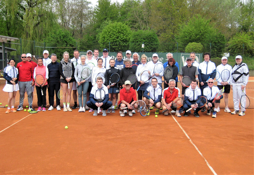 Teilnehmer des Tennisturniers
