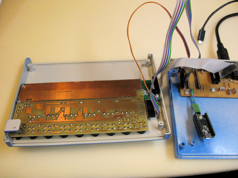 Verbindung Mainboard und Bedienelemente über Kabel