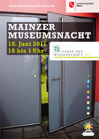 Plakat der Mainzer Museumsnacht 2011