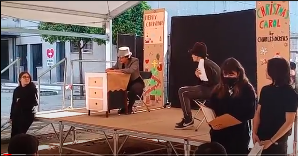 Representación de "A Christmas Carol"
