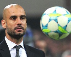 Pep Guardiola at a UEFA Champions league game copyright by sport1.de