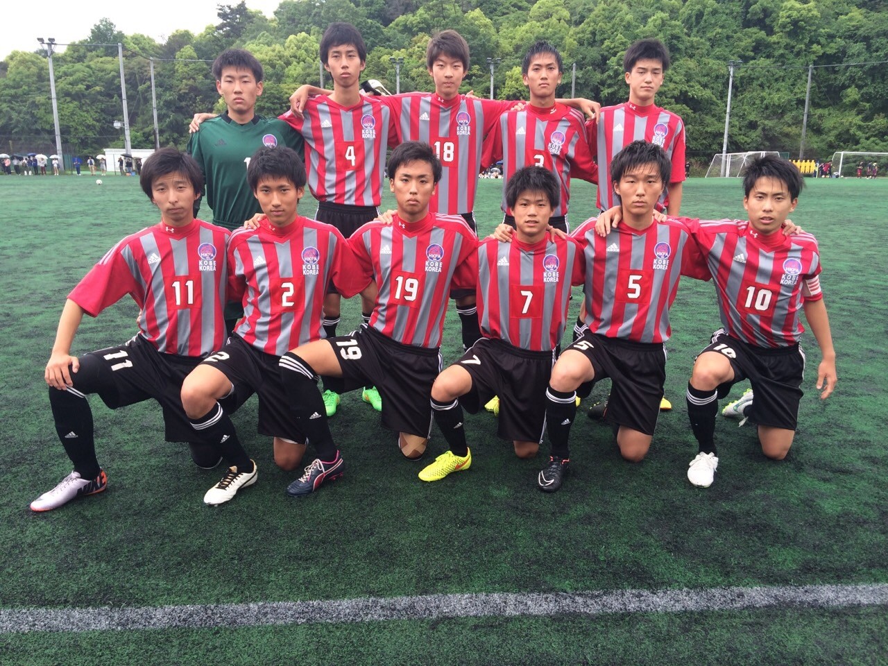 神戸朝高サッカー部 ベスト１６ 神戸朝高hp