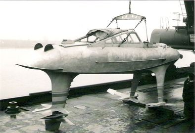 Tragflächenboot, klein - Lürssen - Foto: Lürssen-Werft