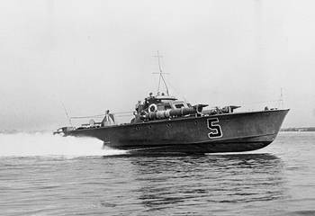 MTB 5 vom Typ BPB 50 Foot - Foto: Imperial War Museum