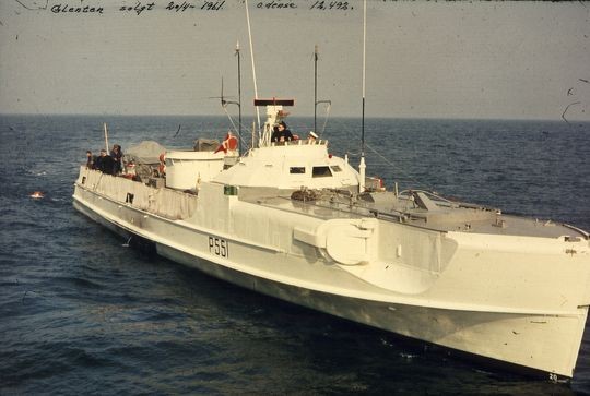 "Glenten", P 551 (ex „S 306“) - Foto: Flemming Barsdorf (Archiv Orlogsmuseum Kopenhagen)