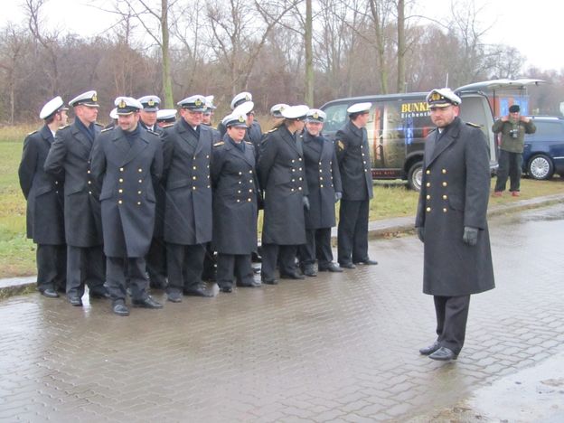 Die Restbesatzung von "S71 Gepard" - Foto: Volker Groth