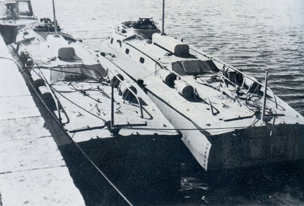 "LS-5" und "LS-6" in der Ägäis - Bild aus Fock: „Schnellboote Bd. 2“