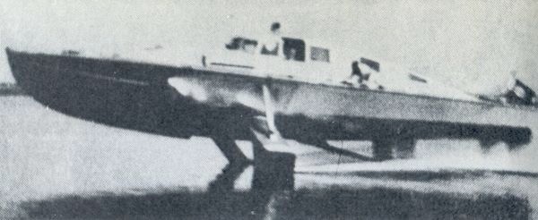 Deutsches Tragflügel-Schnellboot vom Typ "VS 7" – Bild aus Fock "Schnellboote Bd. 2"