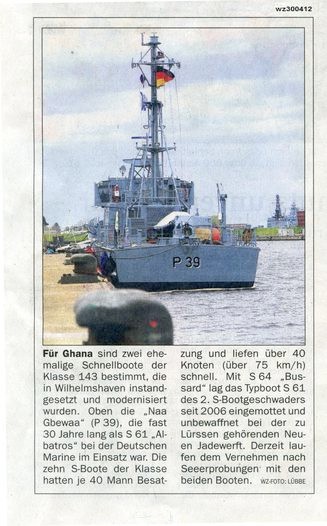 Wilhelmshavener Zeitung vom 30.04.2012