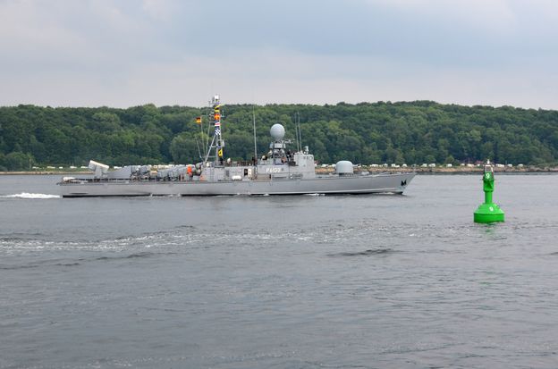 "S80 Hyäne" an der Tonne 9 Kieler Förde - Foto: Tino Kunzmann