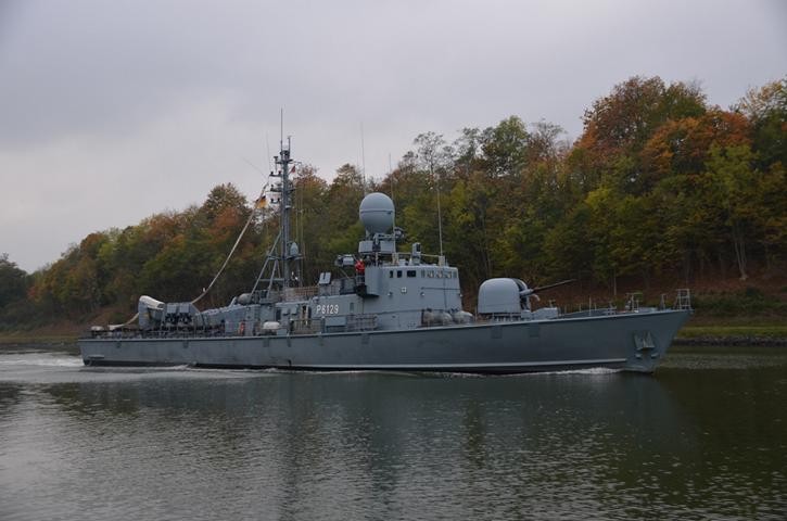 "S79 Wiesel bei Rückkehr von UNIFIL im NOK - Bild: T. Kunzmann