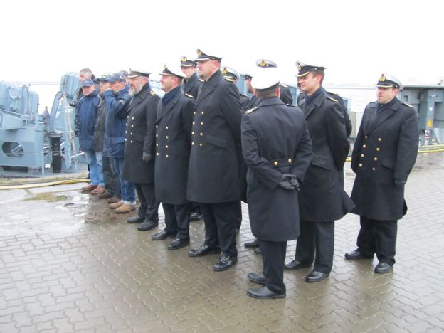 Ehemalige Kommandanten und der Vorstand des FMS - Foto: Volker Groth