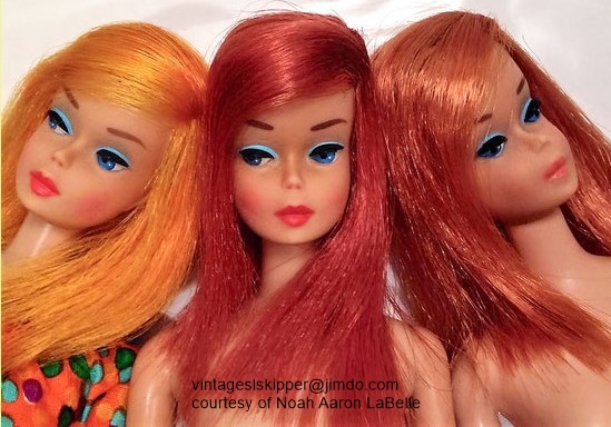 barbie with orange hair