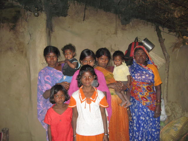 Our student's house in a village.