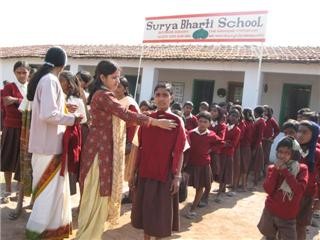 We provide sweater for the students in winter.