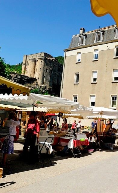 Largentière market on tuedays