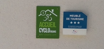 Label cyclo et classement du chalet Limondin 